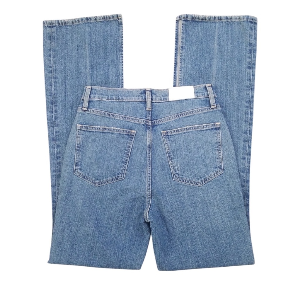 Pistola High Rise Split Hem Flare Jeans Size 26 Tall NWOT
